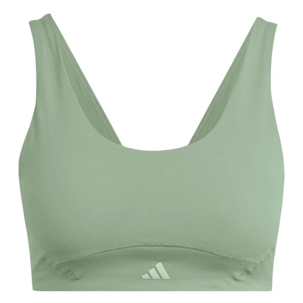 adidas - Women's Luxe Studio Medium-Support Bra Large D-DD